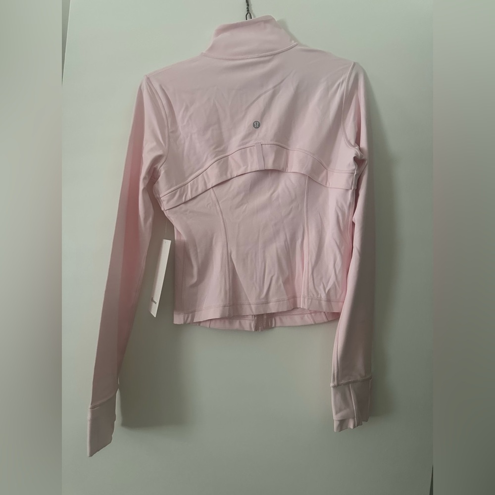 NWT Lululemon Define Cropped Jacket Nulu Strawberry Milkshake Size 6,10 - Picture 9 of 10
